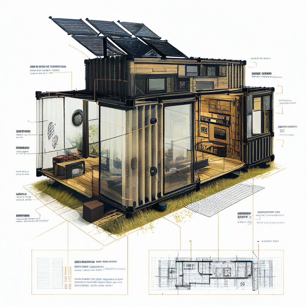 case study on container house