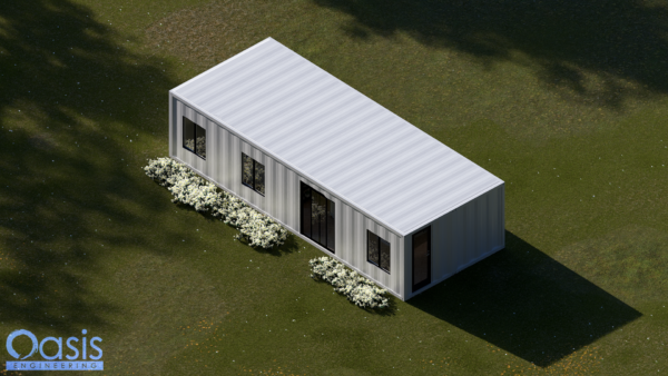 40ft Double Container Home Plans