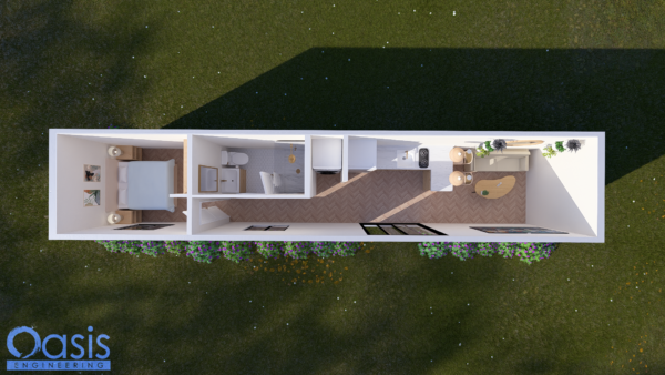 40ft Container Home Plans